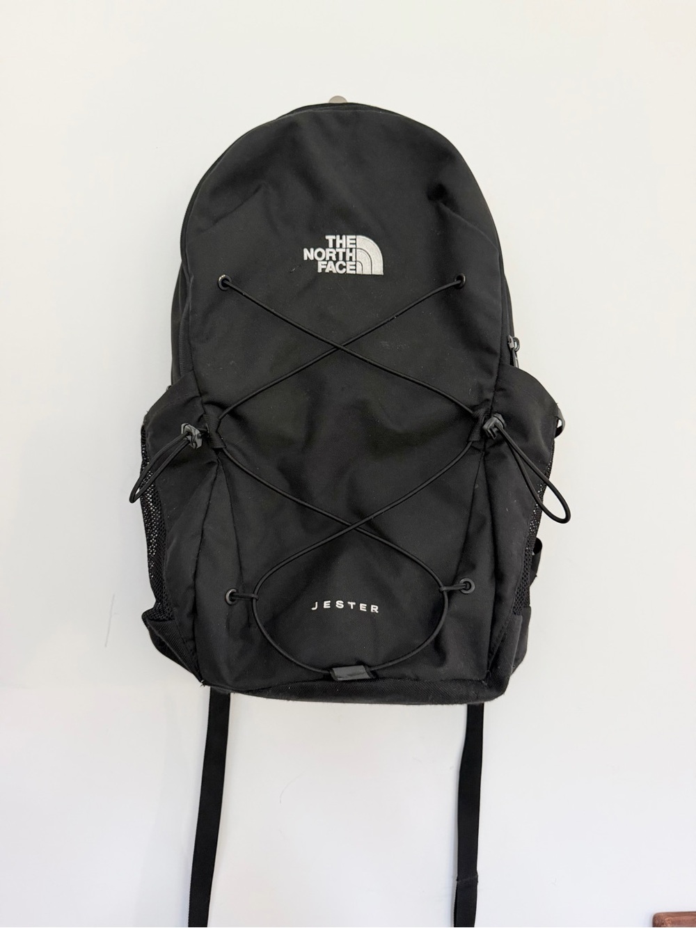 The North Face Jester Backpack in Black w Laptop Pocket Clean Unisex